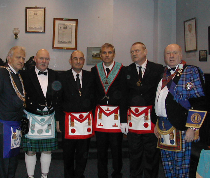 St. Patrick's honoured by a visitation of four French Brethren