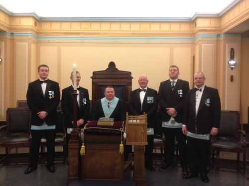 W. Bro. Martyn Parry installed at The Willing Lodge No. 2893 UGLE